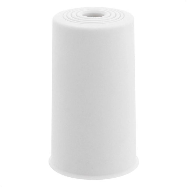 Wagner Boden- und Wandtürstopper Vulkano in Weiß aus Kunststoff, Durchmesser: 45 mm, Höhe: 75 mm - Bild 1