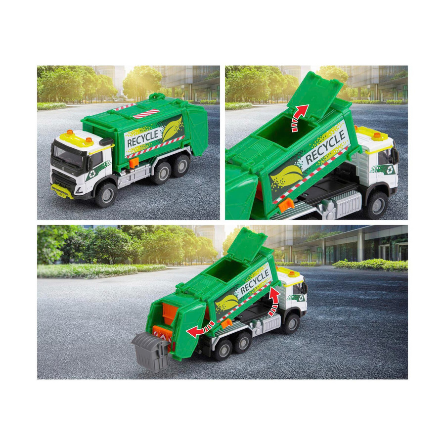 Majorette Volvo FMX Garbage Collector, Müllwagen Truck, Fertigmodell, ab 3 Jahren - Bild 2