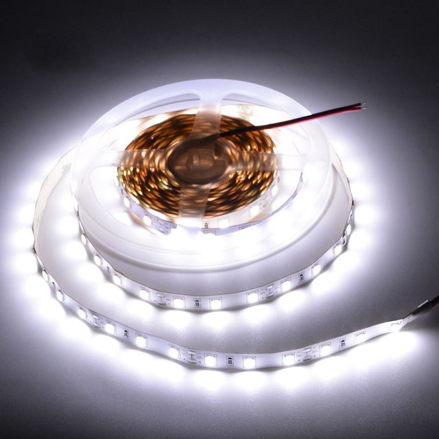MALITAI RGB LED Streifen Lichterkette wasserdicht, 5m Länge, 60 LEDs/m, DC 12V, SMD 2835 5050, Mehrfarbig - Bild 1