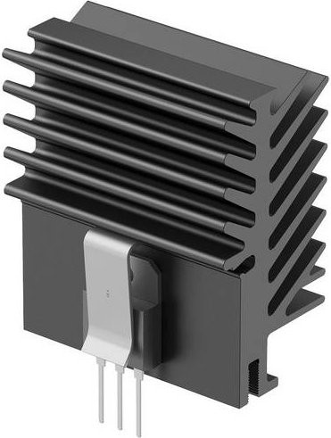 Fischer Elektronik Strangkühlkörper SK 640 50 SA Schwarz B/T/H: 50 x 30 x 59 mm - Bild 1
