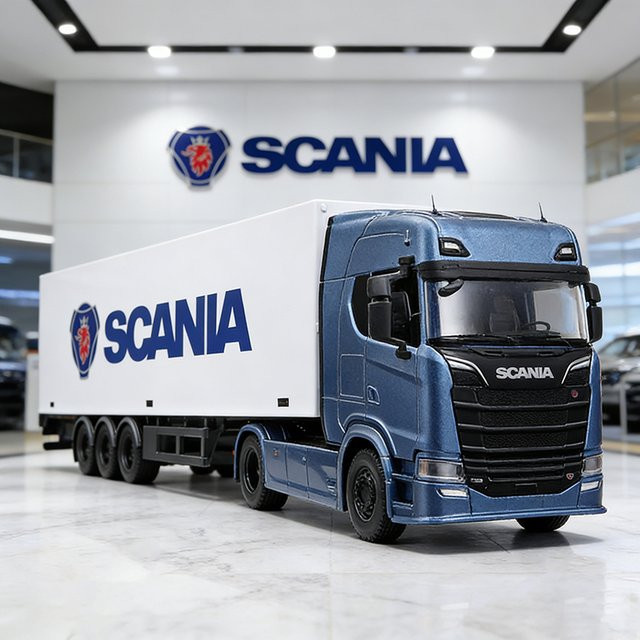 Bburago Scania 770S Sattelzugmaschine, 1:43, Metall, Miniaturmodellauto - Bild 1