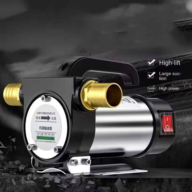Elektrische Ölbrunnenwasserpumpe mit 580 W und 50 l/min Förderleistung für Diesel, Kerosin und Kraftstoff - Bild 3