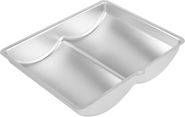 mfySpace Antihaft Buchform Kuchenform aus Aluminiumlegierung, Grau - Bild 1