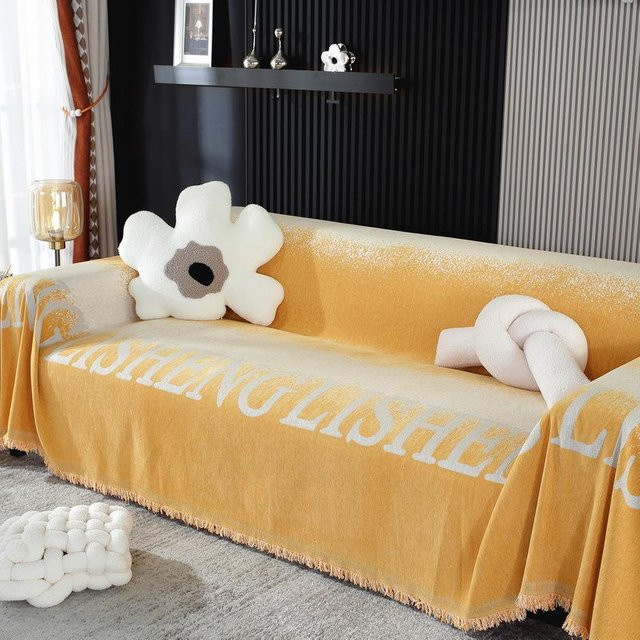 Super Six Chenille Sofaüberwurf Universal mit Vollständiger Abdeckung, B/T: 180 x 130 cm - Bild 1