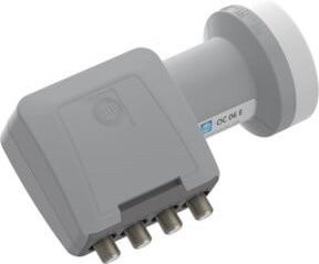 Wisi Speisesystem Univ.-Quad LTE lgr OC06E in Grau - Bild 1