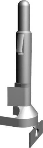 TE Connectivity Crimpkontakt Universal-MATE-N-LOK Polzahl 1, Farbe: Silber, Artikelnummer: 926900-3 - Bild 1