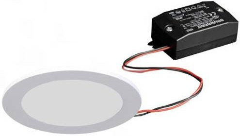 Brumberg LED-Einbaustrahler Weiß 3W 3000K Warmweiß - Bild 1
