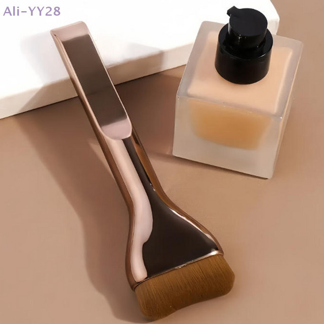 KuZHEN Gebogener Foundation-Make-up-Pinsel, Unisex - Bild 1