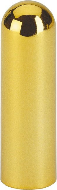 AnsaPro Zierhülsen F71 aus Kunststoff in Gold, 4 Stück - Bild 1