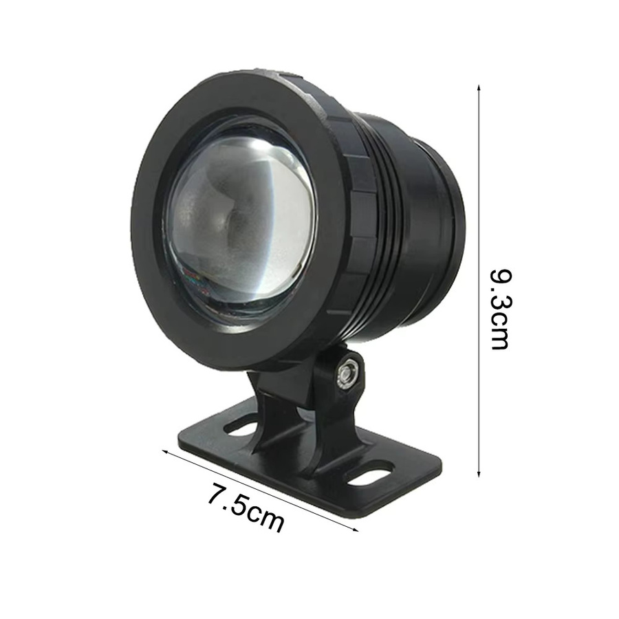 ERANPO RGB LED Unterwasser Flutlicht für Pool, Teich und Aquarium, wasserdicht, Mehrfarbig - Bild 3