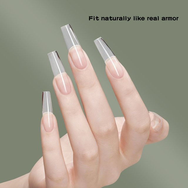 Kaniu Sandwich-Nagelformen für Builder-Gel, 60/240 Stück - Bild 1