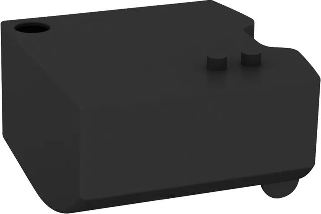 Delabie Wasserauffangbehälter für SPEEDJET 2 in Schwarz B/T/H: 11,5 x 6,1 x 10,8 cm - Bild 1