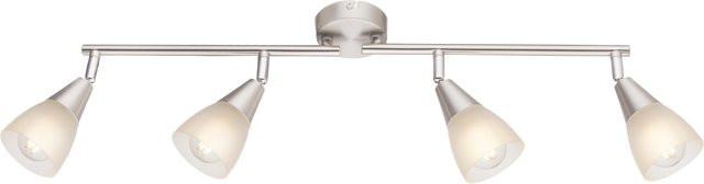 Globo Lighting Wand- und Deckenspot TADEUS I in Silber und Grau, verstellbar mit E14 Fassung - Bild 1
