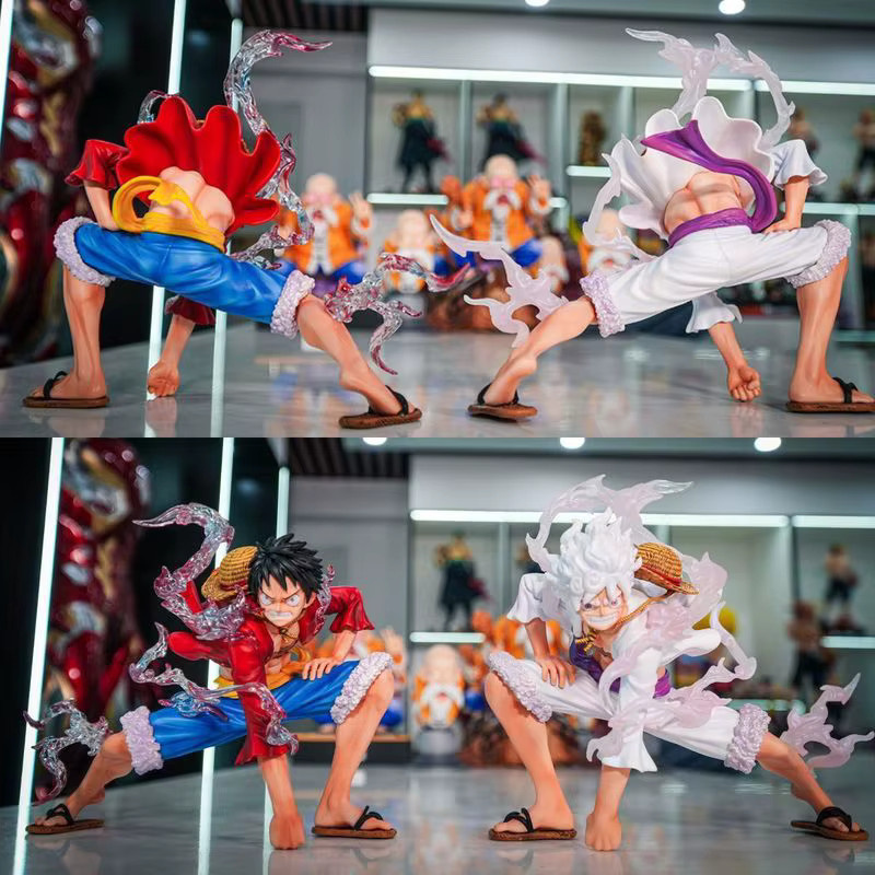 Bandai One Piece Luffy Nika Gear Fifth Actionfigur, 19cm, Kunststoff - Bild 1