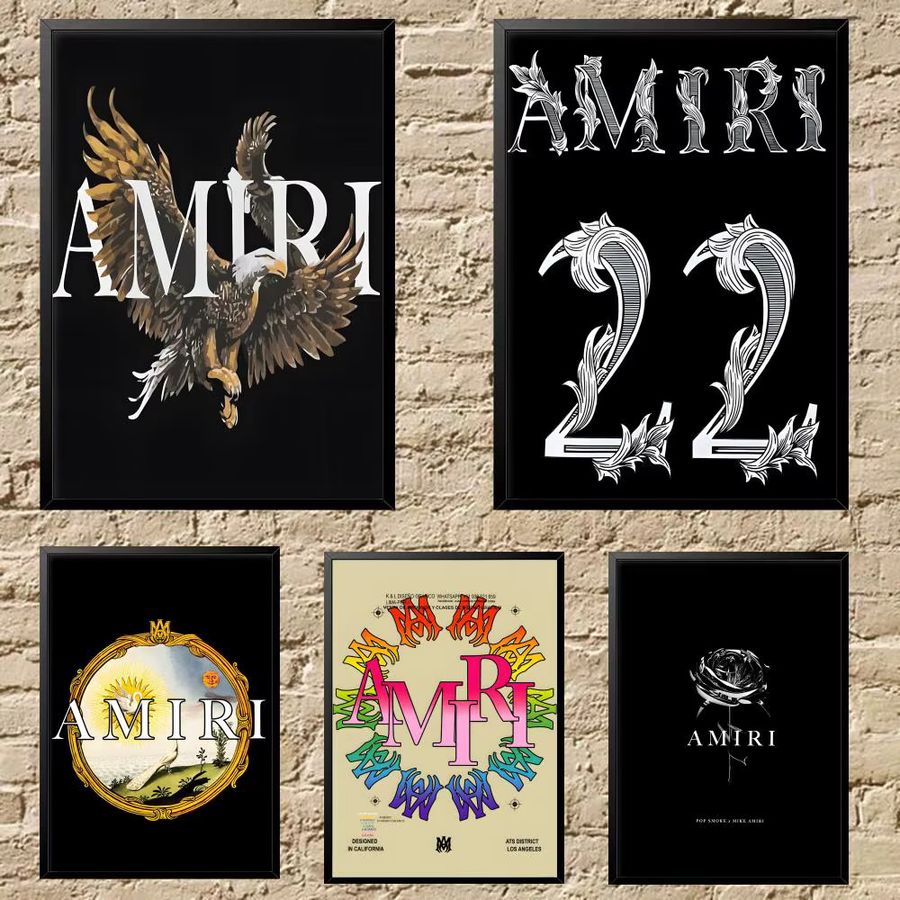Amiri Wandkunst Poster HD wasserfest und selbstklebend in rechteckiger Form - Bild 2