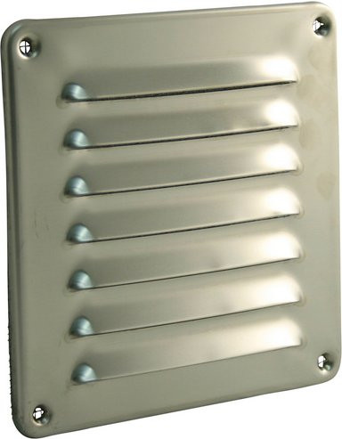 Marley Lüftungsgitter aus Edelstahl in Silber, eckig, B/H: 155,0 x 6,0 cm - Bild 1