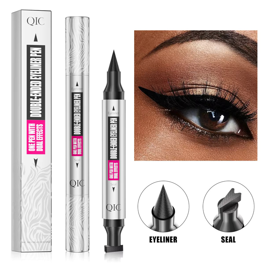 QIC Eyeliner-Stift, doppelseitig, wasserfest - Bild 5