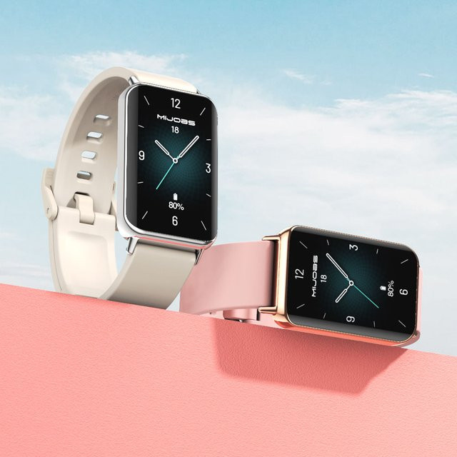 MIJOBS Silikon Armband für Huawei Honor Band 9 und Honor Band 10 in Grau, Unisex Ersatzarmband - Bild 1