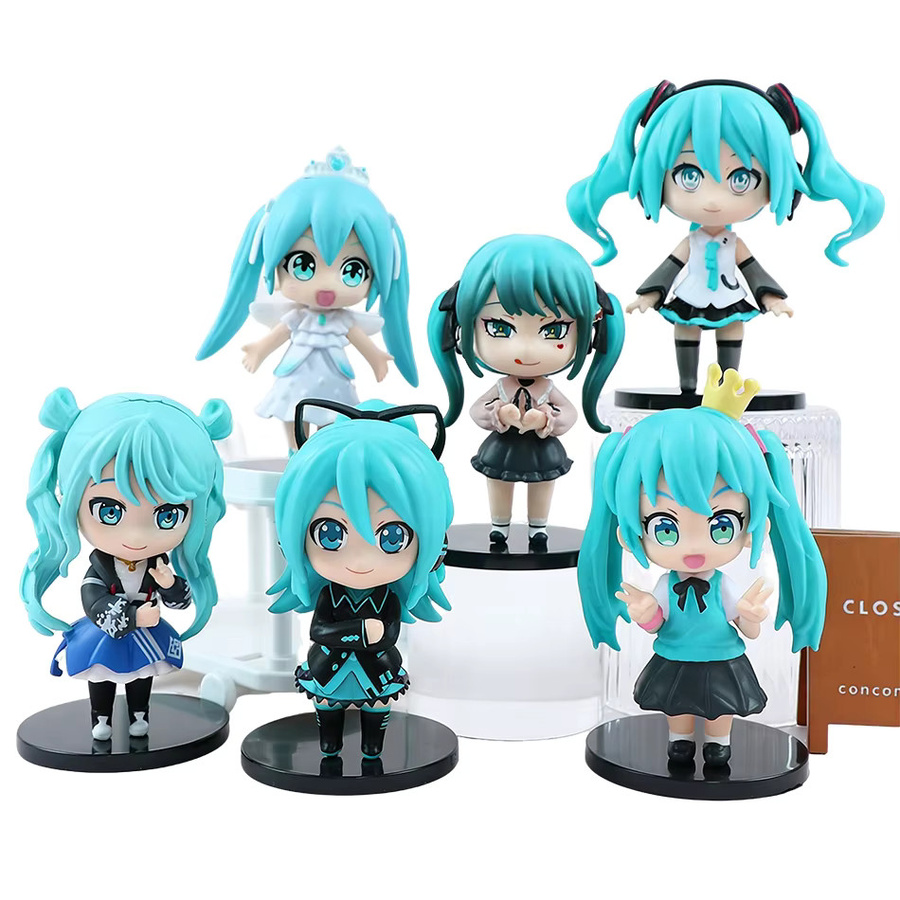 Bandai Hatsune Miku Mini-Figuren, 6-teiliges Blindbox-Set - Bild 2
