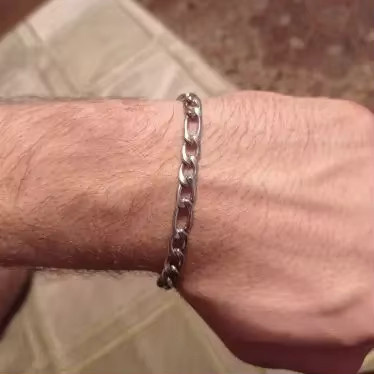 Luxukis Armband, Edelstahl, Silber, Unisex - Bild 3