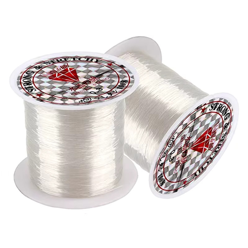 Nylon Draht, transparent, 0,2-0,8 mm, Unisex - Bild 3