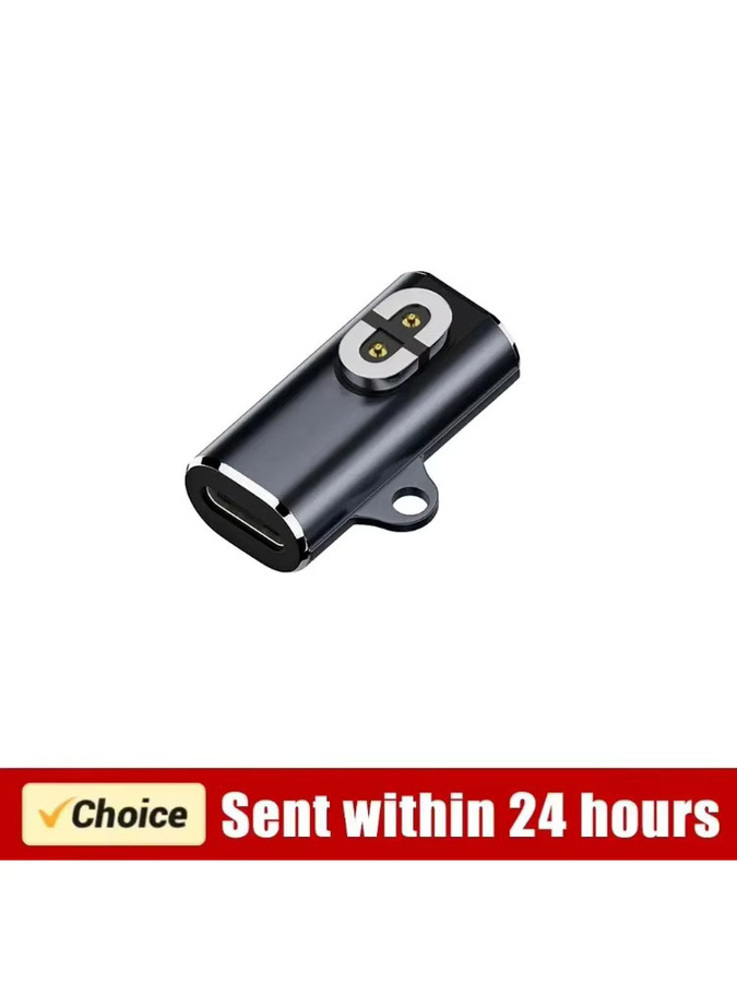 Shokz USB-C auf magnetischer Ladekabel-Adapter mit 90-Grad-Biegung in Schwarz - Bild 7