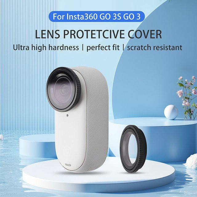 Insta360 Objektivschutz aus Glas für Insta360 GO 3S und GO 3, transparent - Bild 1