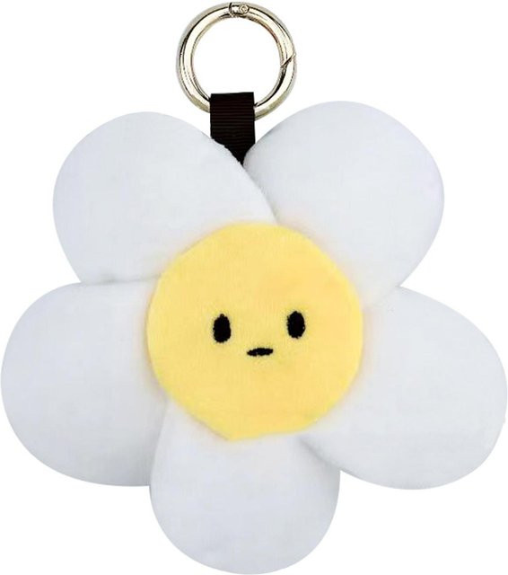 Neoglint Schlüsselanhänger Sonnenblumen Plüsch, White, Unisex - Bild 1