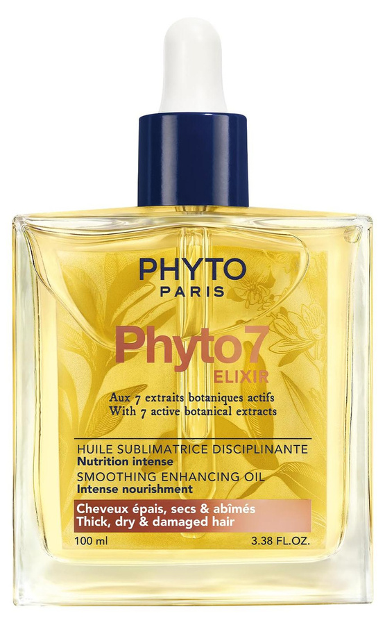 Phyto 7 Elixir Intense Huile Bändigendes Haaröl - Bild 1