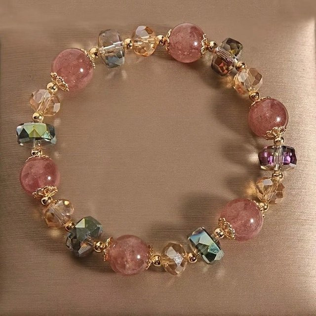 yuyongzhi Armband, Glas, Bunt, Kristall, Damen - Bild 1