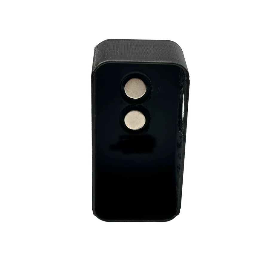 Magnetische 3D-gedruckte Helmhalterung für DJI Osmo Nano in Schwarz - Bild 1