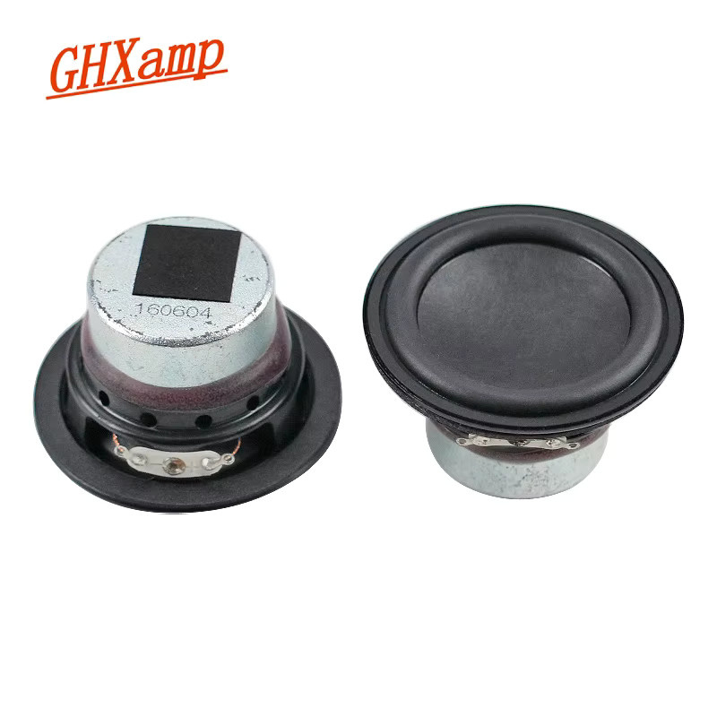 GHXAMP Neodym Breitband-Lautsprecher 2 Zoll 57mm, 8 Ohm, 15W, Schwarz, 2 Stück für DIY-Projekte wie die Harman Kardon Soundbar Mini - Bild 4