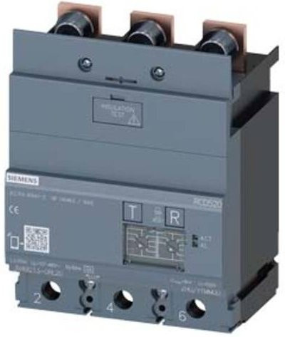 Siemens 3VA9213-0RL20 Differenzstrom-Schutzgerät RCD in Grau B/H/T: 105 x 115 x 70 mm - Bild 1