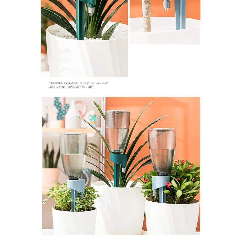 Automatischer Bewässerer für Haushalt und Garten mit Tropfbewässerung und Timing-Funktion, transparent, Kunststoff - Bild 3