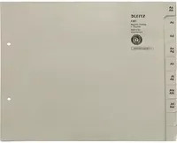 Leitz A-Z Register mit 750 Registerblättern in A4, Grau und Weiß - Bild 1