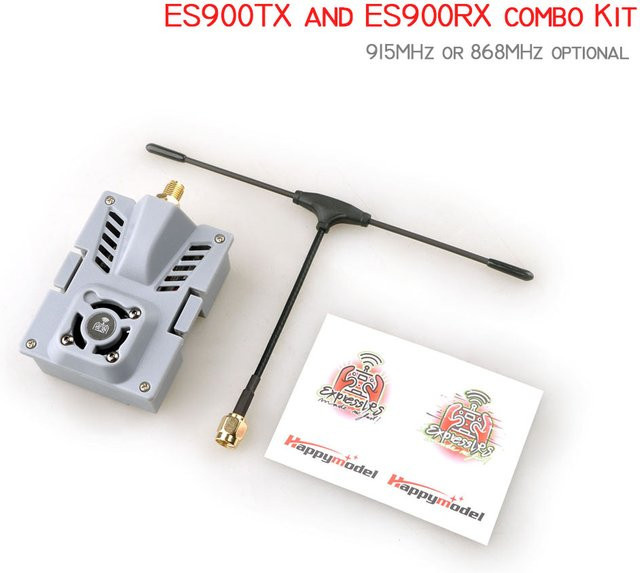 Happymodel RC ELRS Combo Kit mit ES900RX Empfänger und ES900TX Modul 915 MHz ExpressLRS für FPV Racing Drohnen - Bild 1