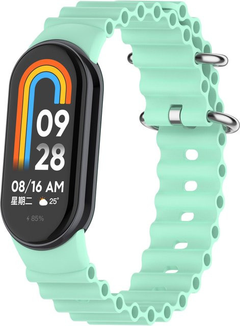 Watvise Uhrenarmband Silikon, NFC, Xiaomi Mi Band 10/9/8, Unisex - Bild 1