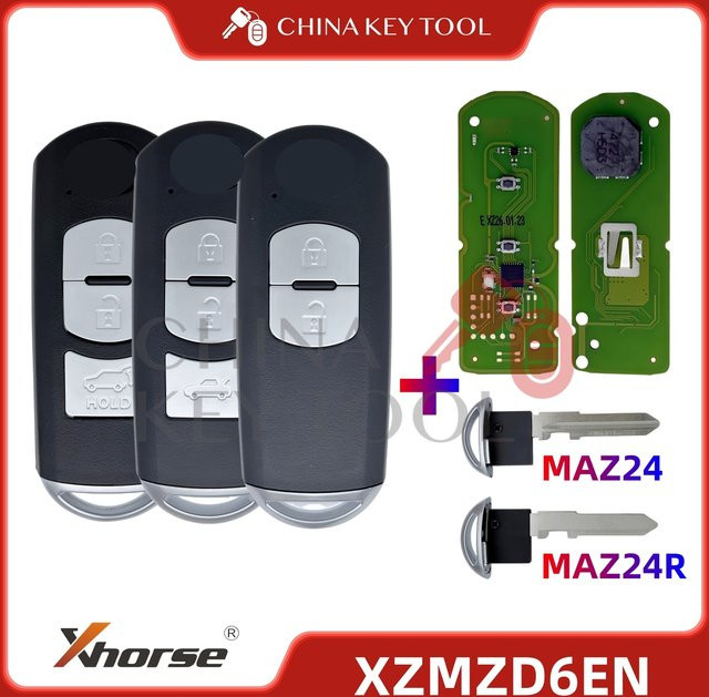 XHORSE Spezielles PCB Board für Mazda Modelle mit Schlüssel-Shell und Logo Globale Version - Bild 1