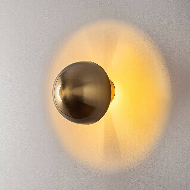 Opviq Wandleuchte Fungal in Gold aus Metall mit G9 Fassung, B/H/T: 16 x 16 x 16 cm - Bild 1
