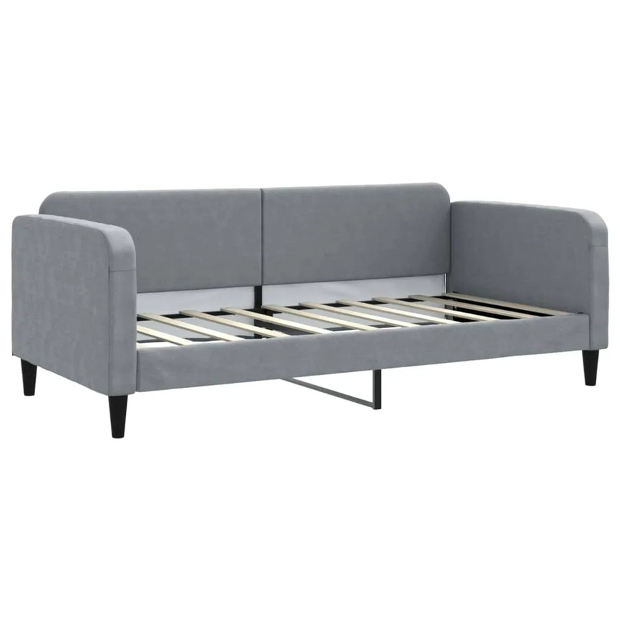 vidaXL Tagesbett Hellgrau B/T/H: 190 x 90 x 75 cm - Bild 2