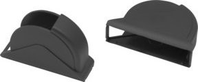 Hymer Ersatzteilset Scharnierverkleidungen in Schwarz für die Modelle 8026, 8078, 8080, 8081, 8226, 8580, 8626 und 8681 - Bild 1