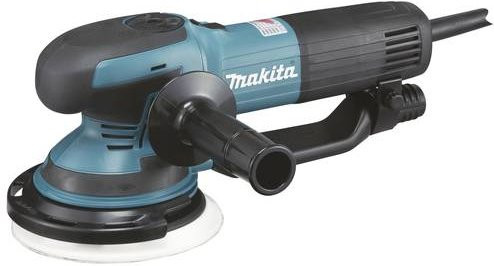 Makita Exzenterschleifer BO6050J mit 750 W und 150 mm Schleifscheibendurchmesser in Blau - Bild 1