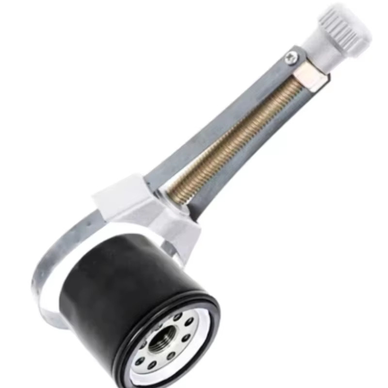 Verstellbares Ölfilter-Entfernungswerkzeug in Silber, Kappenschlüssel und Gurtschlüssel für Durchmesser von 60 mm bis 120 mm - Bild 2