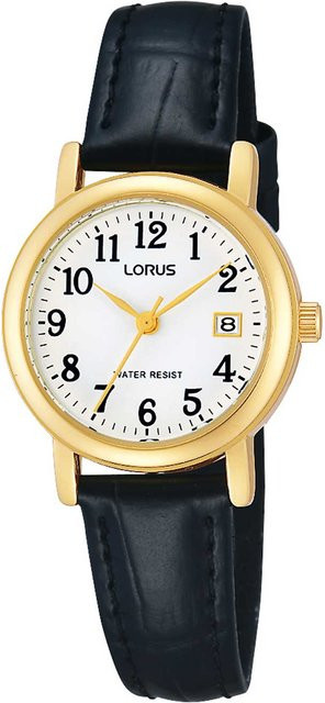 Lorus Armbanduhr, Quarz, Edelstahl, Leder, 26 mm, Damen - Bild 1