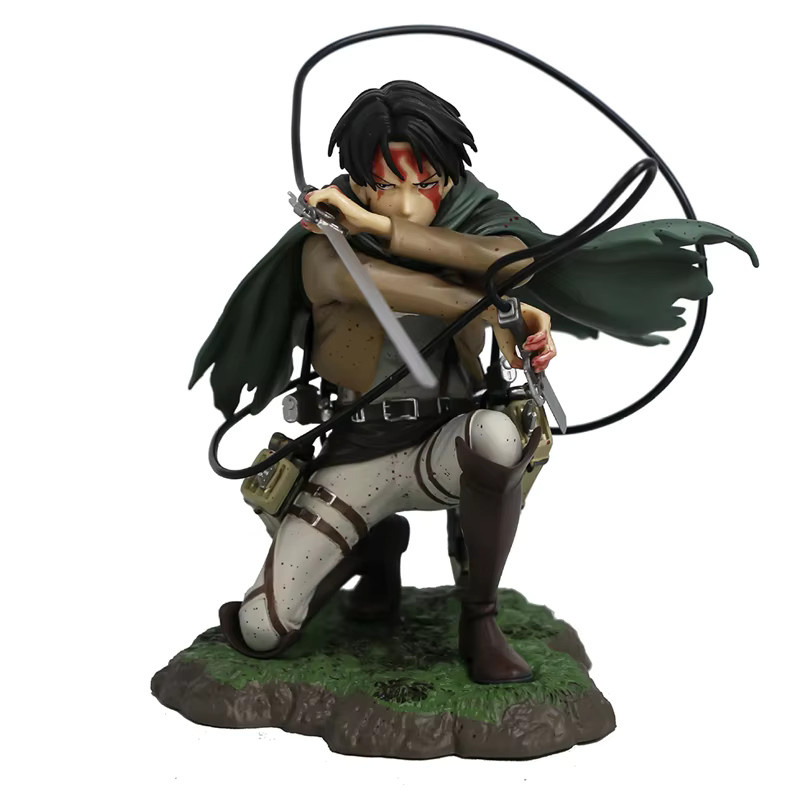 Kotobukiya Attack On Titan Levi Ackerman Anime Figur, Einzelfigur, Bunt / Mehrfarbig, Kunststoff - Bild 5