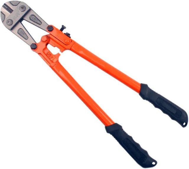 Skeyo Bolzenschneider Multifunktions-Drahtschneidezange mit flacher Nase in Orange - Bild 1