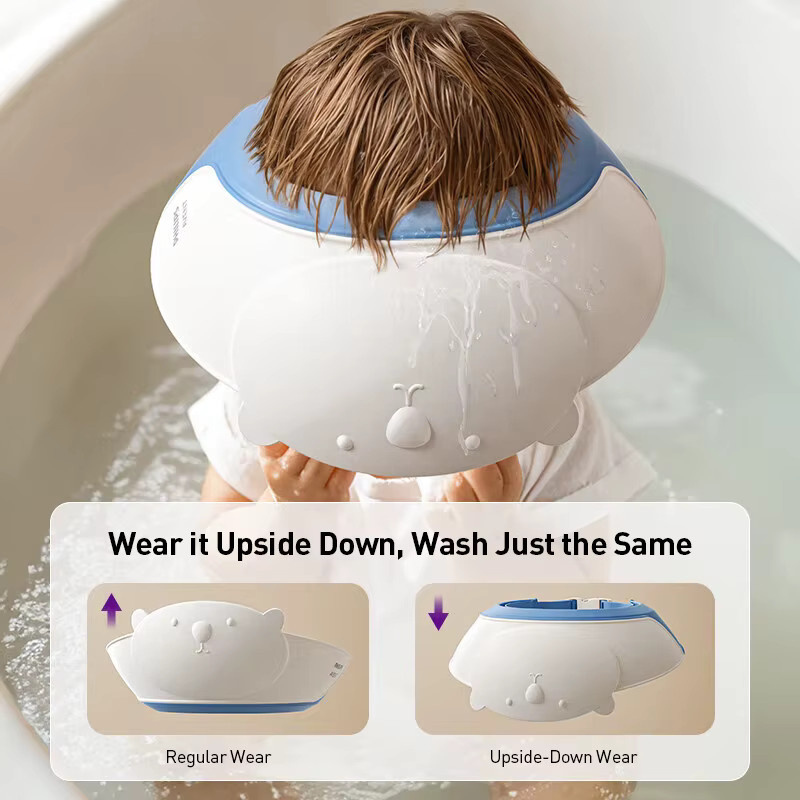 Philips Avent Baby-Duschhaube in Blau, wasserdichte Shampoo-Kappe für Kinder zum Schutz der Haare - Bild 3