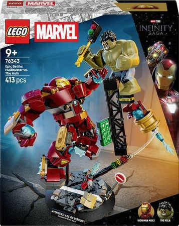 LEGO Marvel Super Heroes Duell der Giganten: Hulkbuster vs. Hulk ab 9 Jahren