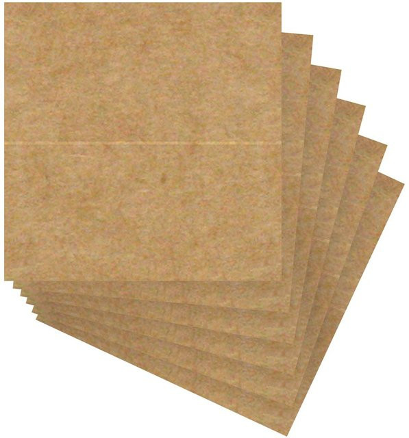 URSUS Tischkarten aus Kraftpapier in Braun - Bild 1