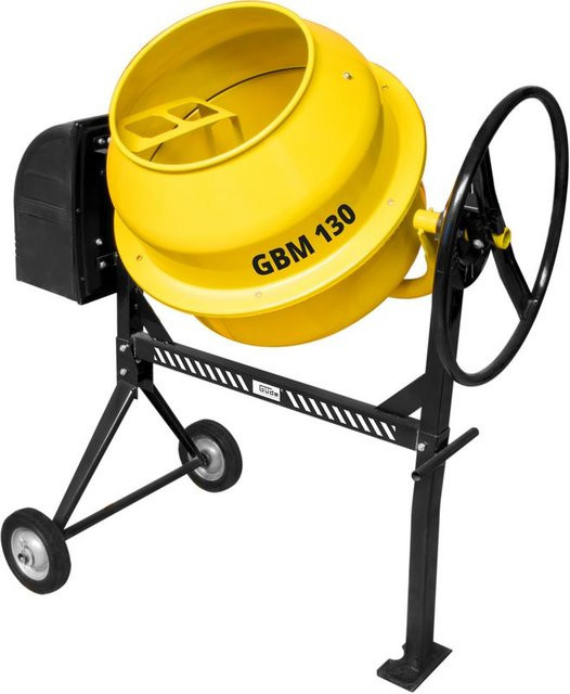 Güde Betonmischer GBM 130 in Gelb-Schwarz - Bild 1
